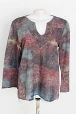 blusa feminina estampada