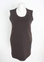 vestido collins feminino marrom