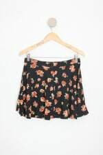 saia forever 21 feminina estampada