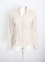 camisa feminina bege