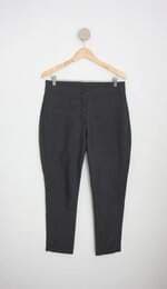 calça de tecido feminina estampada 