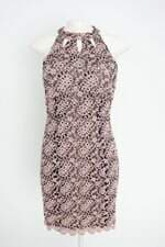 vestido feminino estampado com bojo e forro