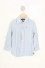 camisa tommy hilfiger kids listrada 