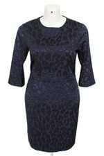 vestido brasil em gotas feminino azul com forro