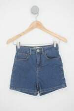 shorts jeans feminino azul