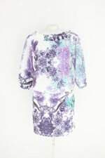 vestido Le Lis Blanc feminino estampado com fenda e forro