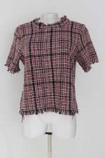 blusa feminina twued xadrez colorida