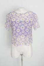 blusa marisa feminina floral com forro