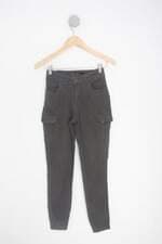 calça de sarja bivik feminina preta