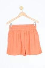 shorts marisa feminino coral com cós com elástico