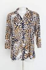 camisa feminina estampada