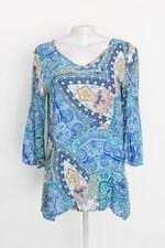 blusa encantos feminina estampada