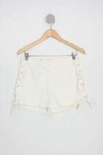 short hot pants renner feminino off-white
