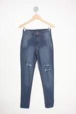 calça jeans feminino azul
