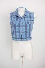 colete M.Officer feminino xadrez