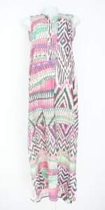 vestido gatos & atos feminino estampado com fenda