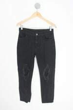 calça de sarja calzedonia feminina preta