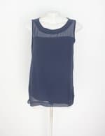 Regata Intimissimi feminina azul com plissado