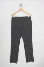 calça de tecido feminina preta