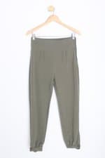 calça de tecido handbook feminina verde