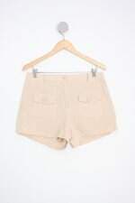 shorts lemise feminino bege