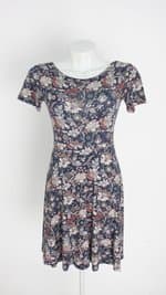 vestido costume feminino estampado