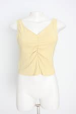 blusa feminina amarela