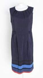 vestido feminino estampado com pregas