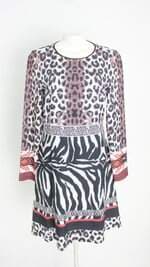 vestido practory feminino estampa animal print 