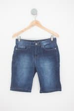 bermuda jeans ink jeans masculina azul