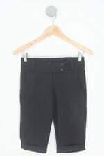 calça capri feminina preta
