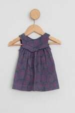vestido Little Marc Jacobs kids ESTAMPADO com drapeado