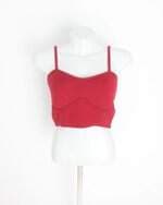 regata feminina vermelha