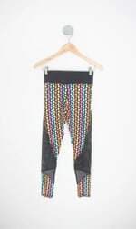 calça legging feminina estampada com recortes