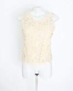 blusa feminina bege com forro