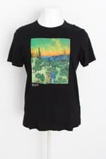 camiseta renner masculina preta com silk