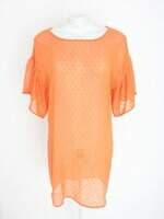 vestido shy feminino laranja