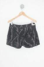 shorts dimy feminino preto com paetê
