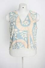 blusa renner feminina estampada com barra mullet