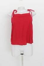 regata hering feminina vermelha com fenda