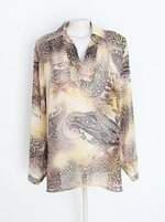 Camisa Samech feminina estampada 