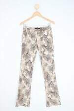 calça de tecido zara feminina animal print