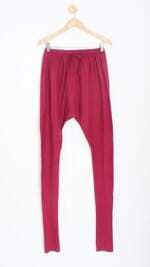 calça saruel feminina vinho