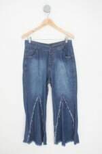 calça jeans feminina azul