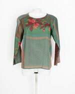 blusa principessa feminina estampada 