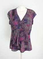 blusa luigi bertolli feminina estampada