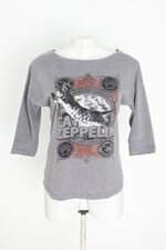 blusa Blue Steel feminina cinza