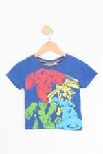 camiseta primark kids azul com silk