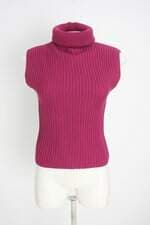 regata em tricot my place feminina roxa