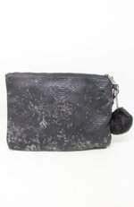 bolsa feminina preta com brilhante